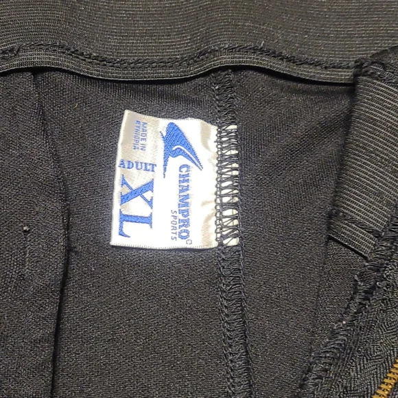 Champro‎ Sports adult black baseball/softball pants - Picture 3 of 5